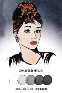 Audrey Hepburn_Transitions style color GRIGIO