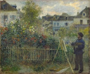 Pierre-Auguste-Renoir,-Claude-Monet-Painting-in-His-Garden-at-Argenteuil,-1873_preview-1