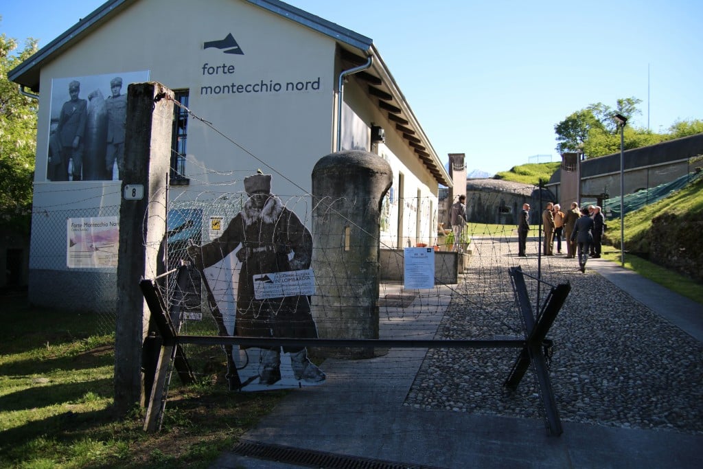 Mostra Grande Guerra Colico (LC) - Ingresso Forte Montecchio Nord