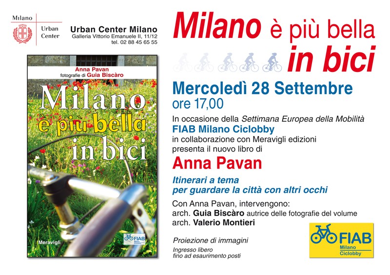 Milano e’ piu’ bella in bici