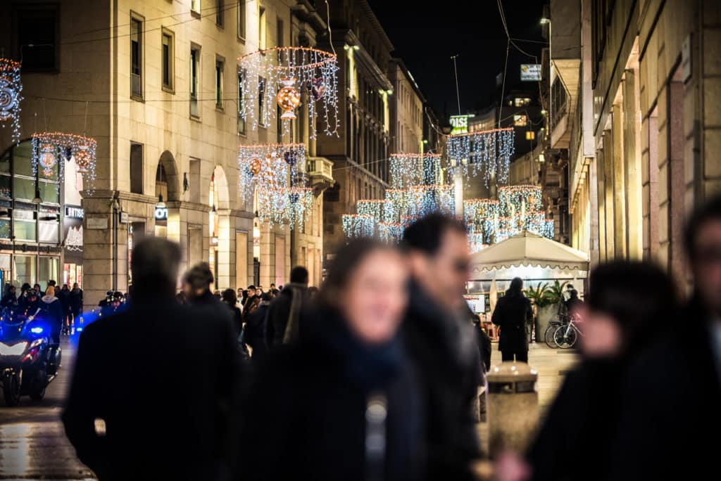 ODStore durante le feste natalizie illumina Milano con i suoi maxi schermi