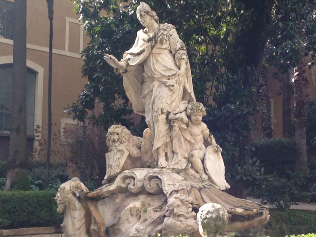 L'azienda Rigoni di Asiago sponsorizza il restauro della Fontana "Venezia sposa il mare" di Palazzo Venezia a Roma