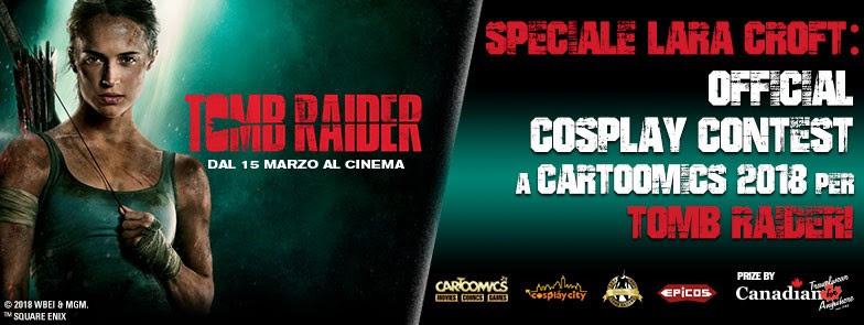 Partono il VR Tour ed il contest dedicati al nuovo film Tomb Raider