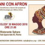 Afron, otto anni di solidarietà