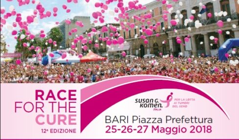 Herbalife Nutrition di corsa contro il tumore al seno: è Partner della Race for the Cure di Bari