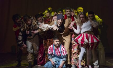 Al Castello Sforzesco di Milano Disequilibri circensi, spettacolo rappresentato da attori reclusi