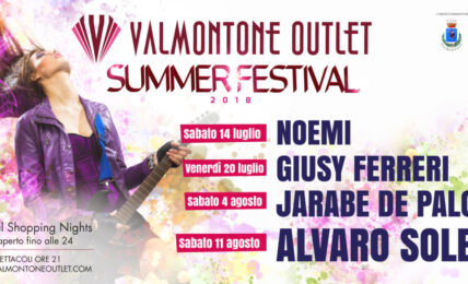 A Valmontone Outlet torna il Summer Festival