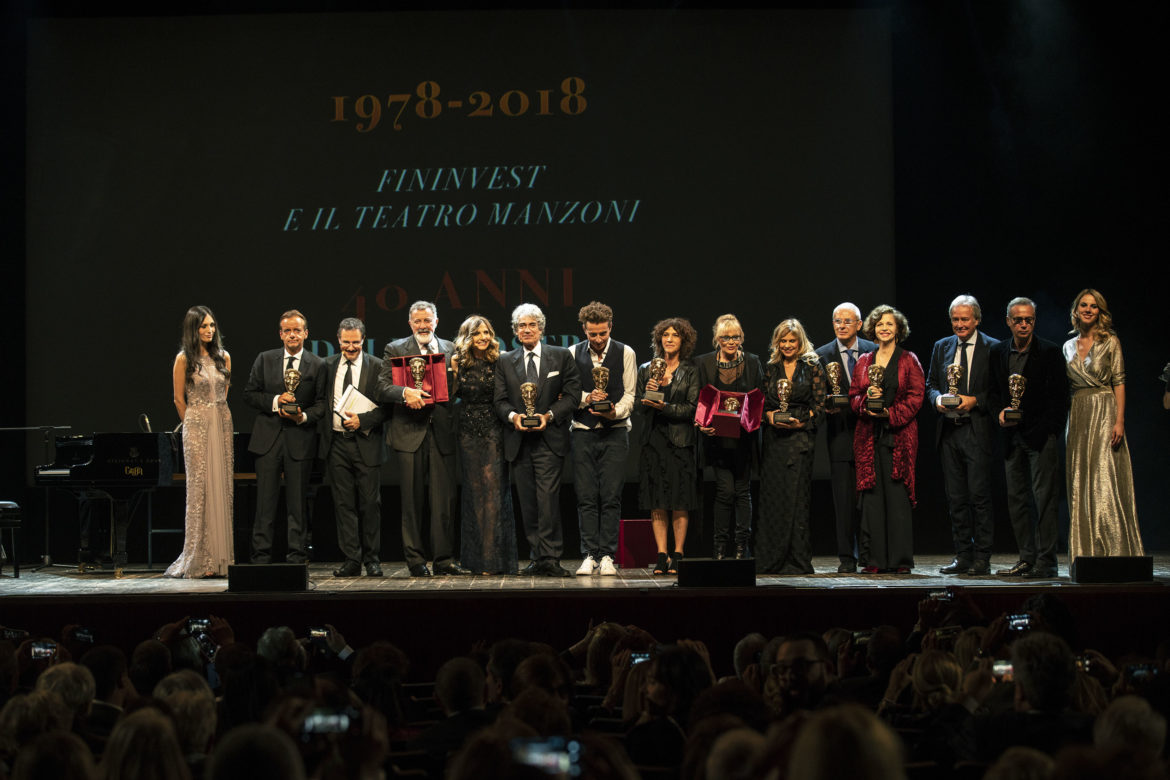 Il Teatro Manzoni festeggia i 40 anni di gestione Fininvest