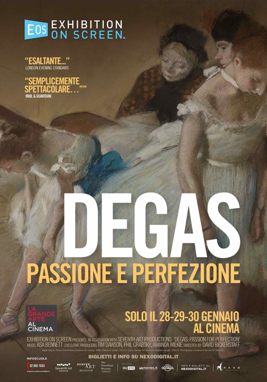 Per il ciclo La Grande Arte al Cinema il film evento Degas Passione e Perfezione