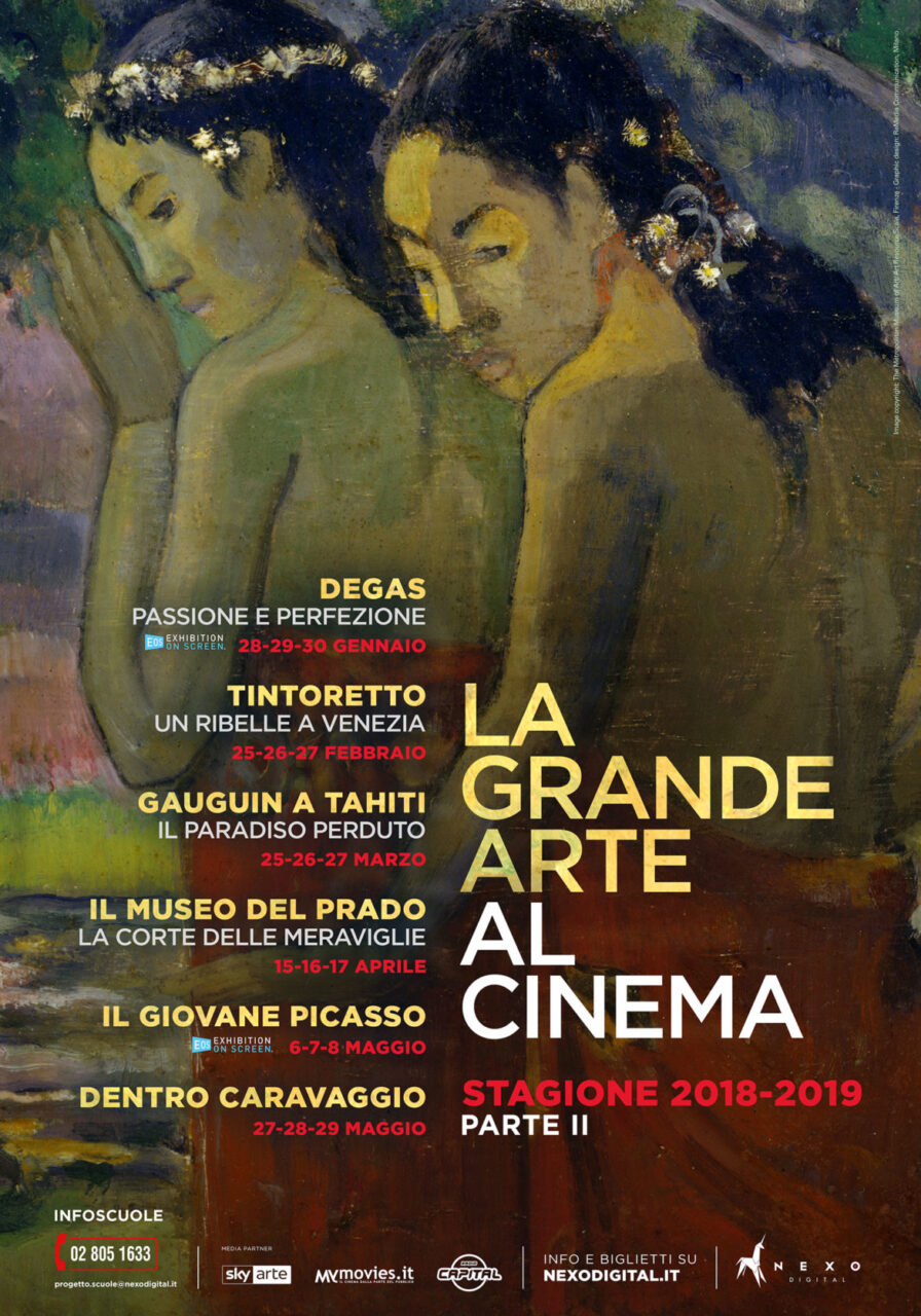 Al via la Stagione 2019 de “La Grande Arte al Cinema”