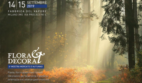 Flora et Decora: versione autunnale a Milano/14 e 15 settembre 2019