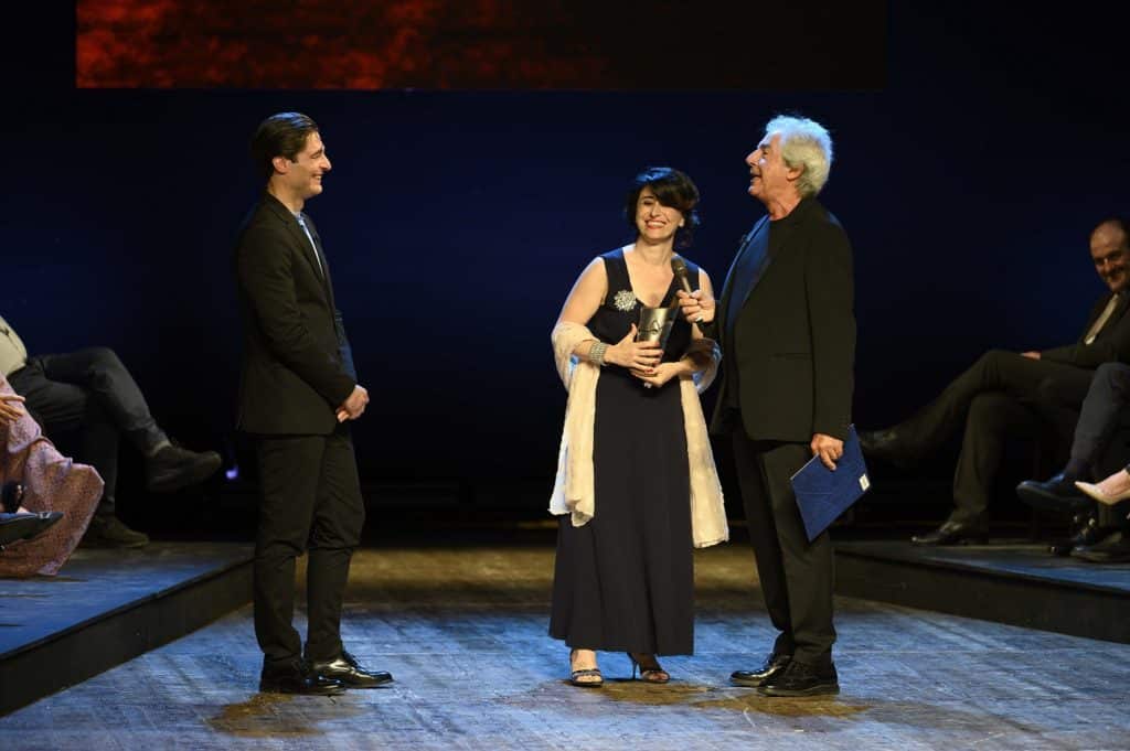 La cerimonia di consegna dei premi Le Maschere del Teatro Italiano 2019