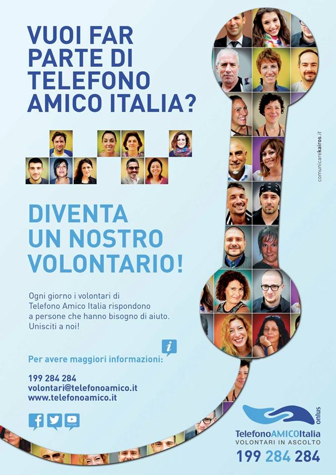 Telefono Amico Italia: in aumento le richieste di aiuto