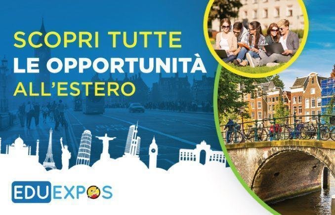 EDUEXPOS: a Roma e Milano il salone per l'orientamento per lo studio all’estero