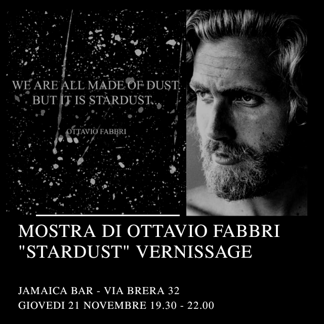 La mostra di Ottavio Fabbri "Stardust" al Jamaica Bar di Brera