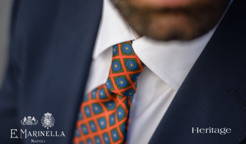 La nuova collezione di cravatte Marinella Heritage e Heritage Rétro per abbinare tutte le giacche
