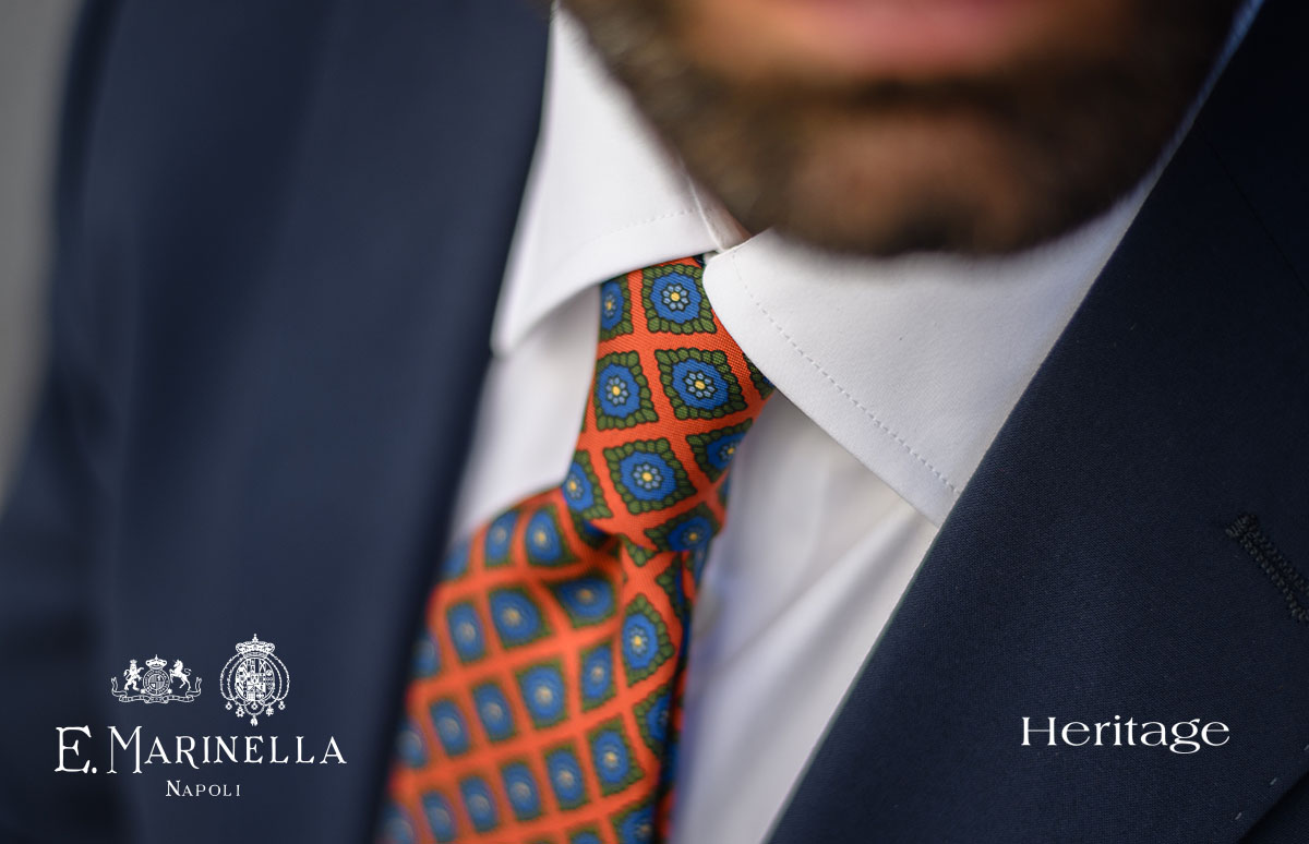 La nuova collezione di cravatte Marinella Heritage e Heritage Rétro per abbinare tutte le giacche