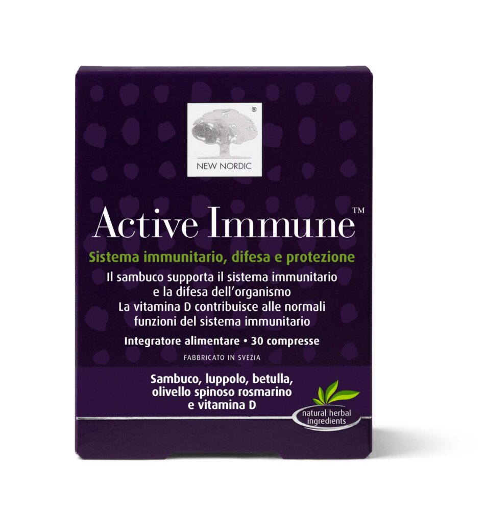 Active Immune, la compressa New Nordic che protegge il sistema immunitario