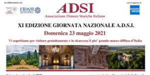 Giornata nazionale Associazione Dimore Storiche Italiane torna il 23 maggio