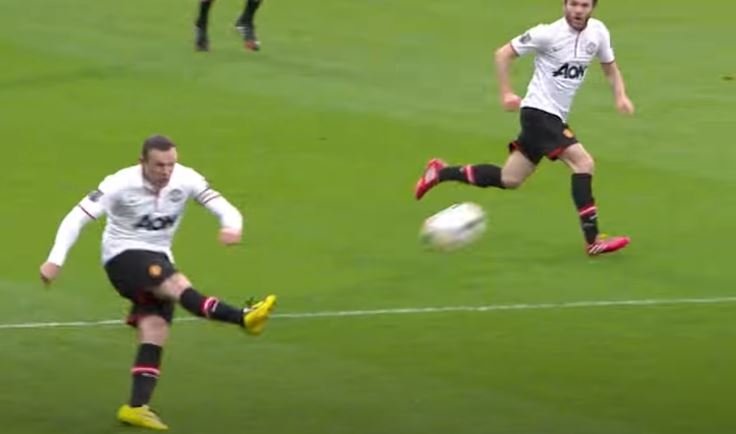 Il bomber inglese Wayne Rooney