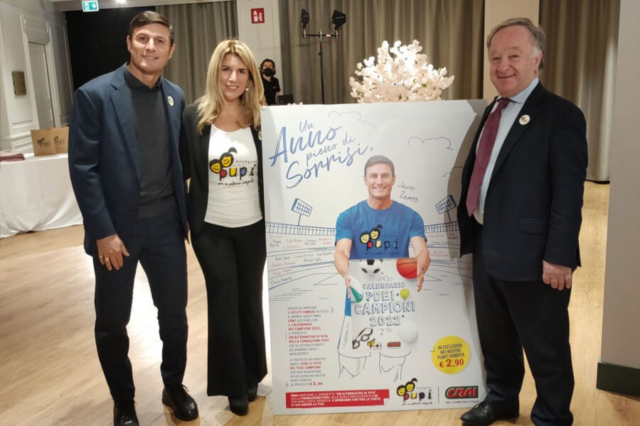 Calendario dei Campioni 2022: iniziativa CRAI e Fondazione P.U.P.I. Onlus