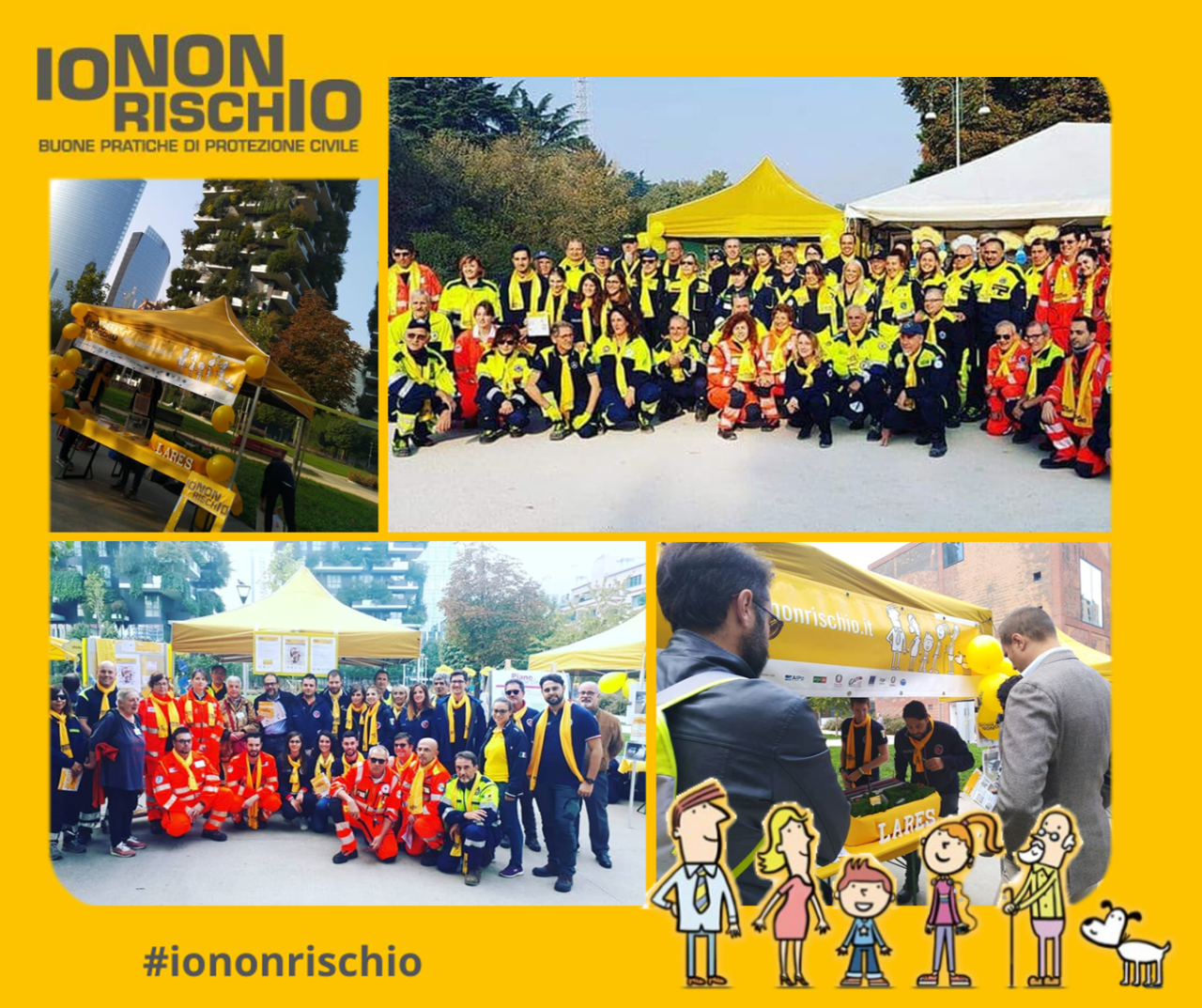 Io non rischio, la campagna sulle buone pratiche di protezione civile