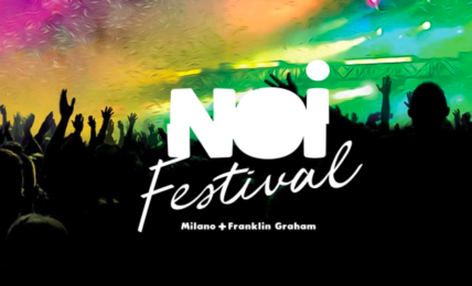 Noi Festival porterà musica dal vivo e un messaggio dell’amore di Dio al Mediolanum Forum di Milano il 29 Ottobre.