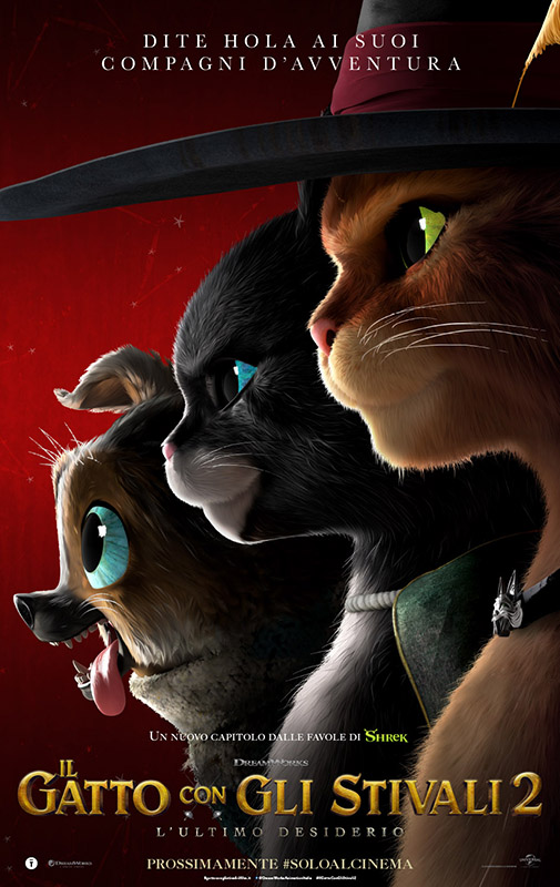 Il Gatto con gli Stivali 2: L'ultimo desiderio, divertente film d'animazione