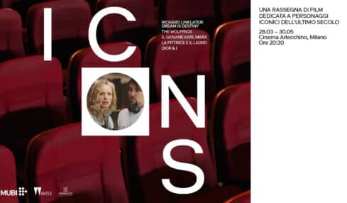 MUBI e la casa di distribuzione WANTED CINEMA danno il via ad una collaborazione per  Icons,  la rassegna cinematografica inedita che si terrà presso la Cineteca Milano Arlecchino dal 28 marzo al 30 maggio. 