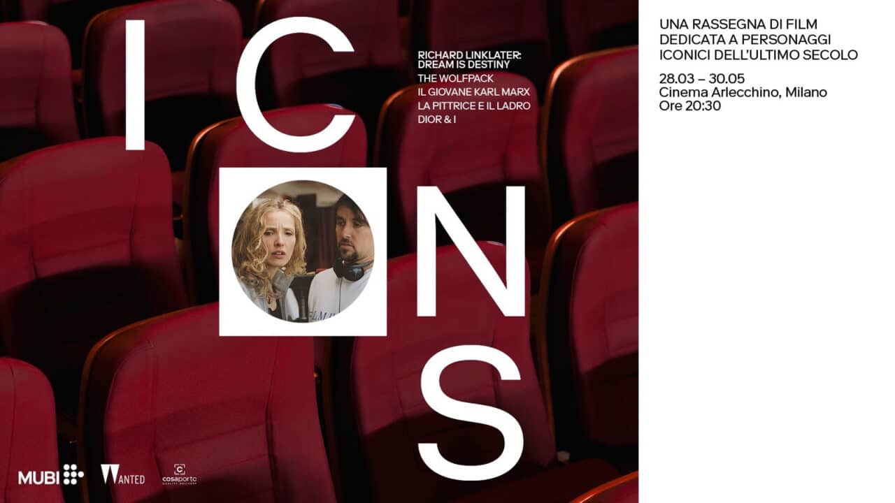 MUBI e la casa di distribuzione WANTED CINEMA danno il via ad una collaborazione per  Icons,  la rassegna cinematografica inedita che si terrà presso la Cineteca Milano Arlecchino dal 28 marzo al 30 maggio. 