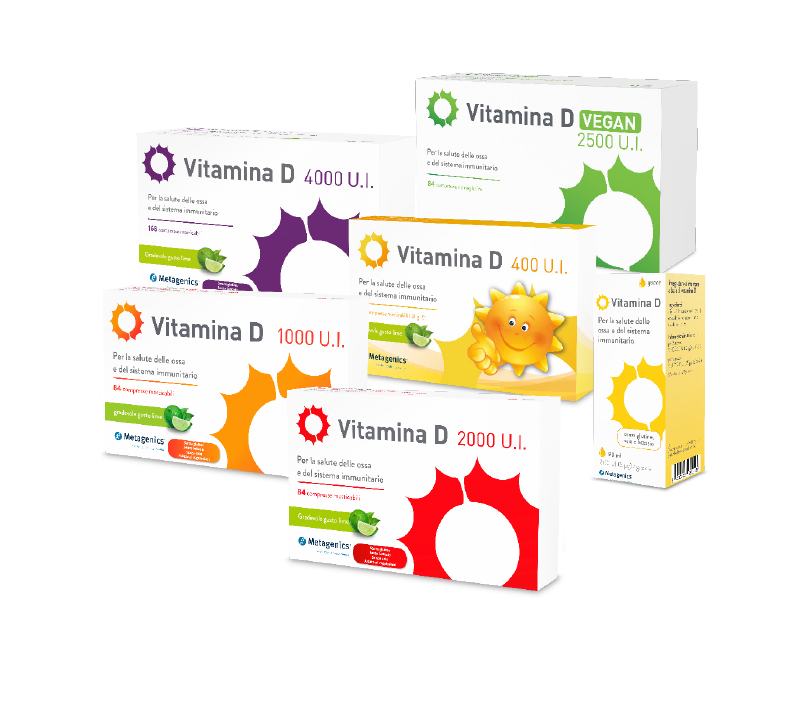 Vitamina D Metagenics: utile anche in estate!
