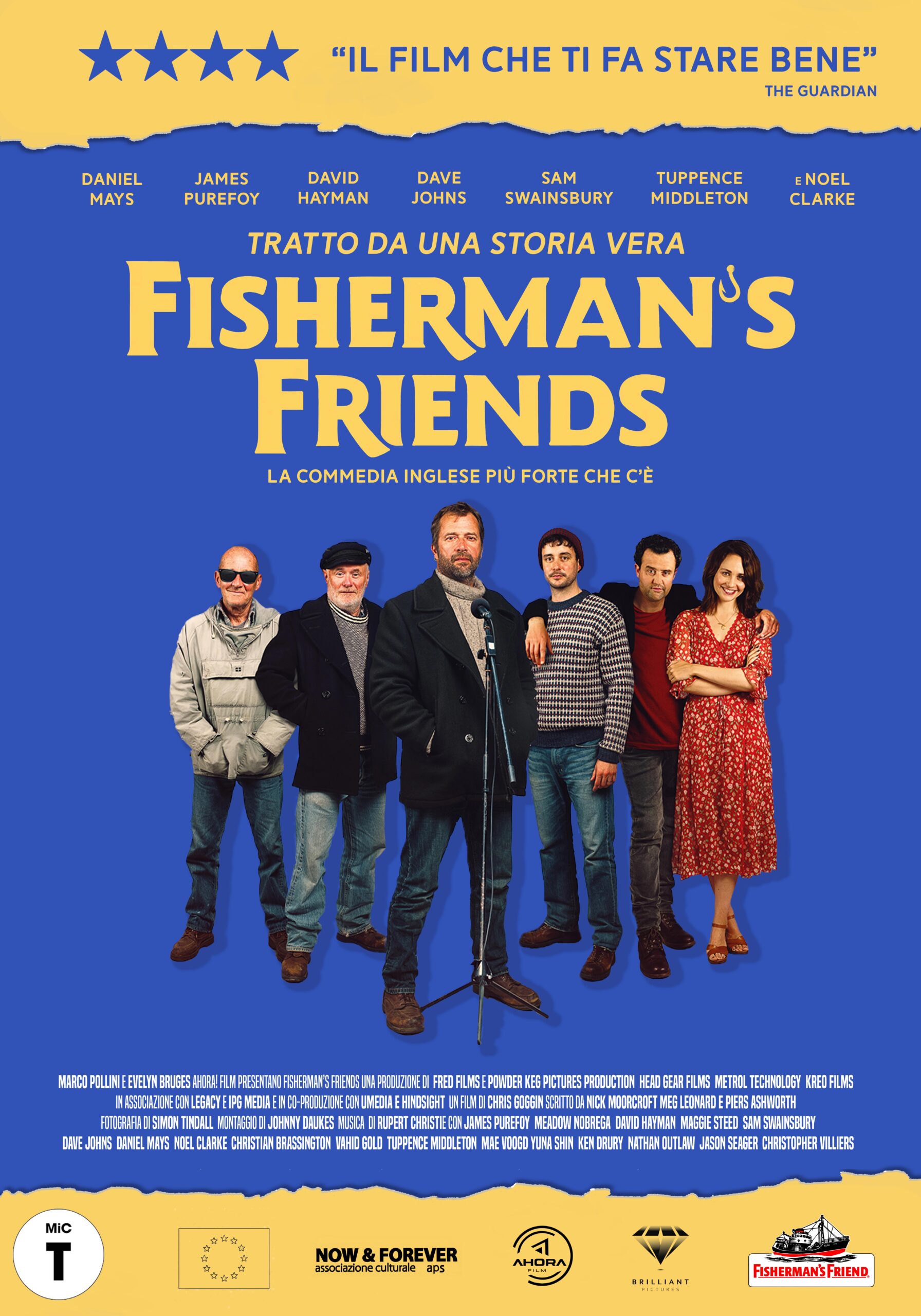 Fisherman's Friends, film inglese ambientato in Cornovaglia, al cinema dal 23 novembre