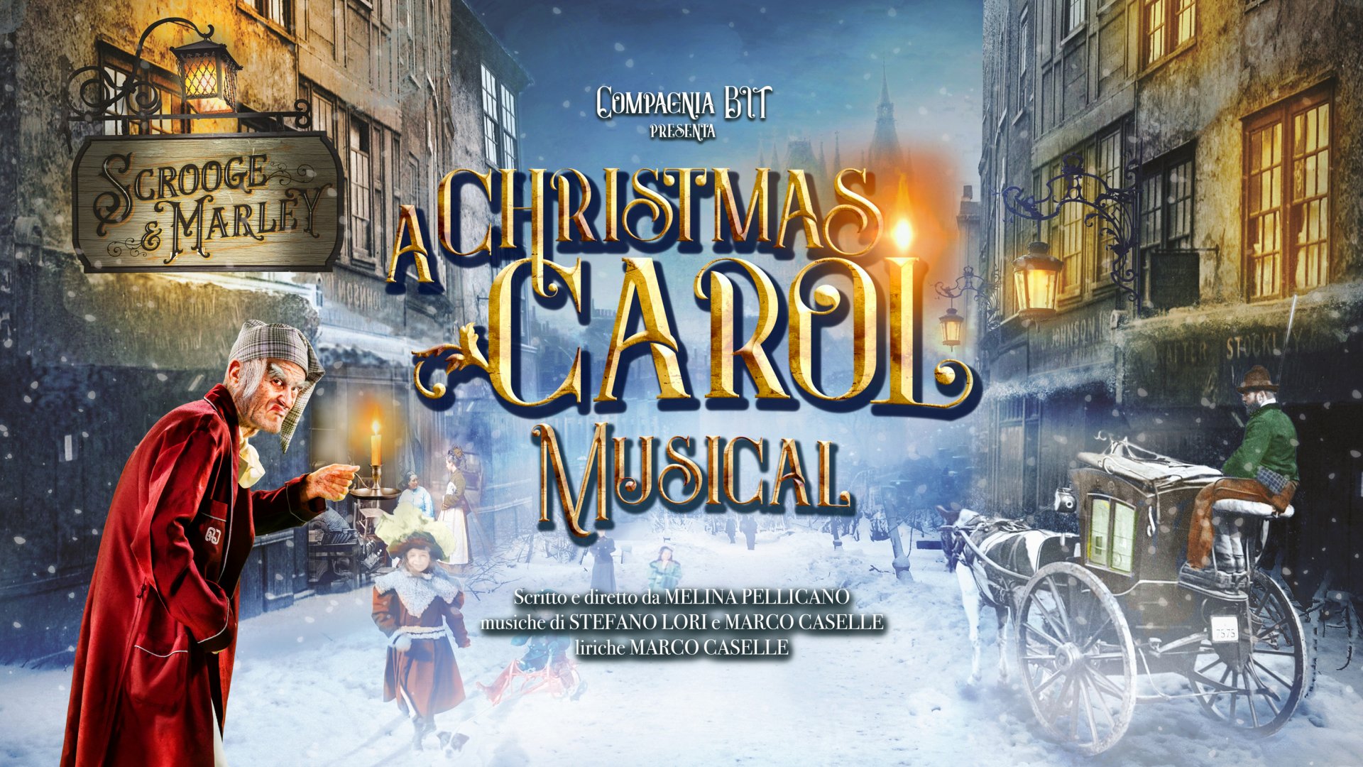 Teatro Carcano: va in scena A Christmas Carol Musical