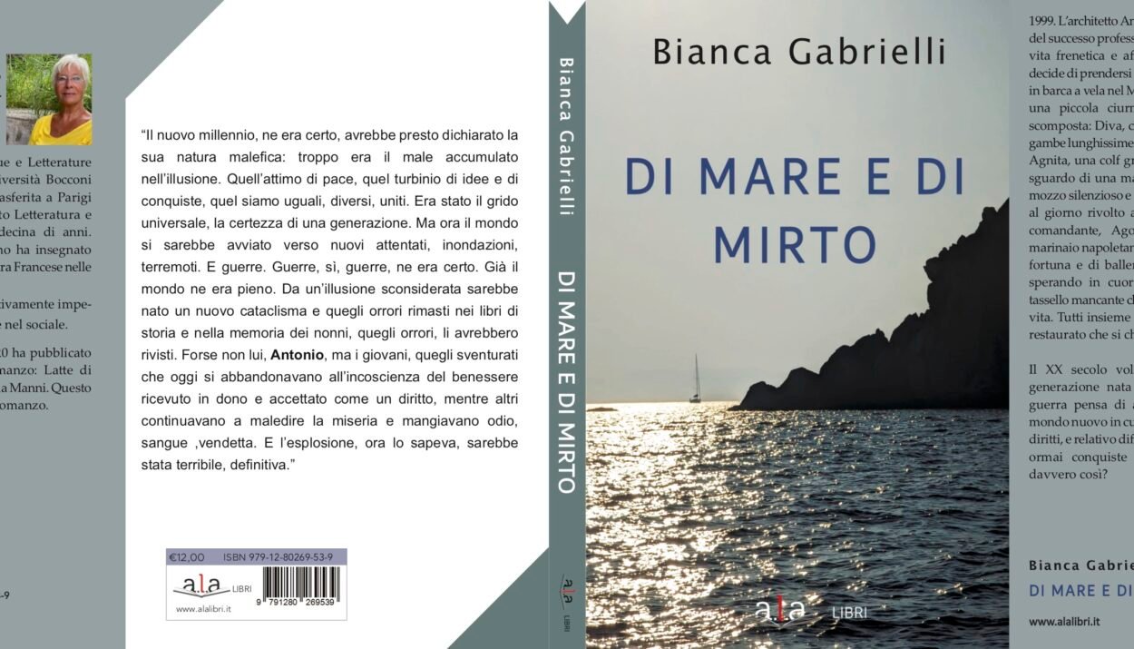Libro Di mare e di mirto, presentazione con la presenza dell'autrice Bianca Gabrielli