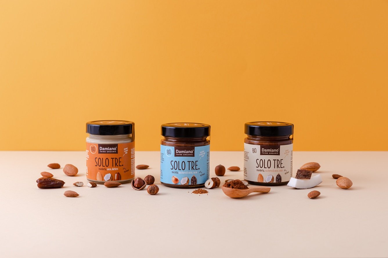 Damiano presenta la campagna per la linea di creme spalmabili