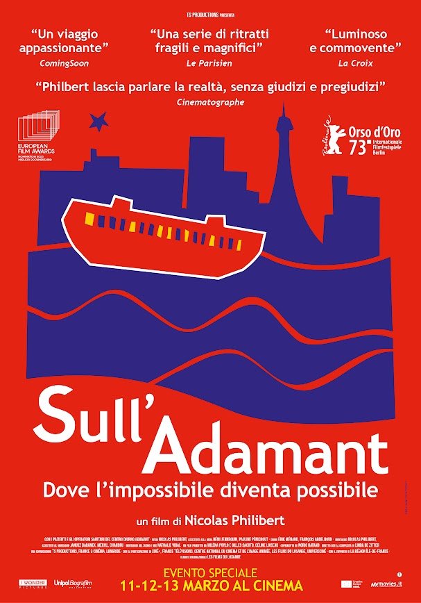Sull'Adamant al cinema come evento speciale l’11, 12 e 13 marzo