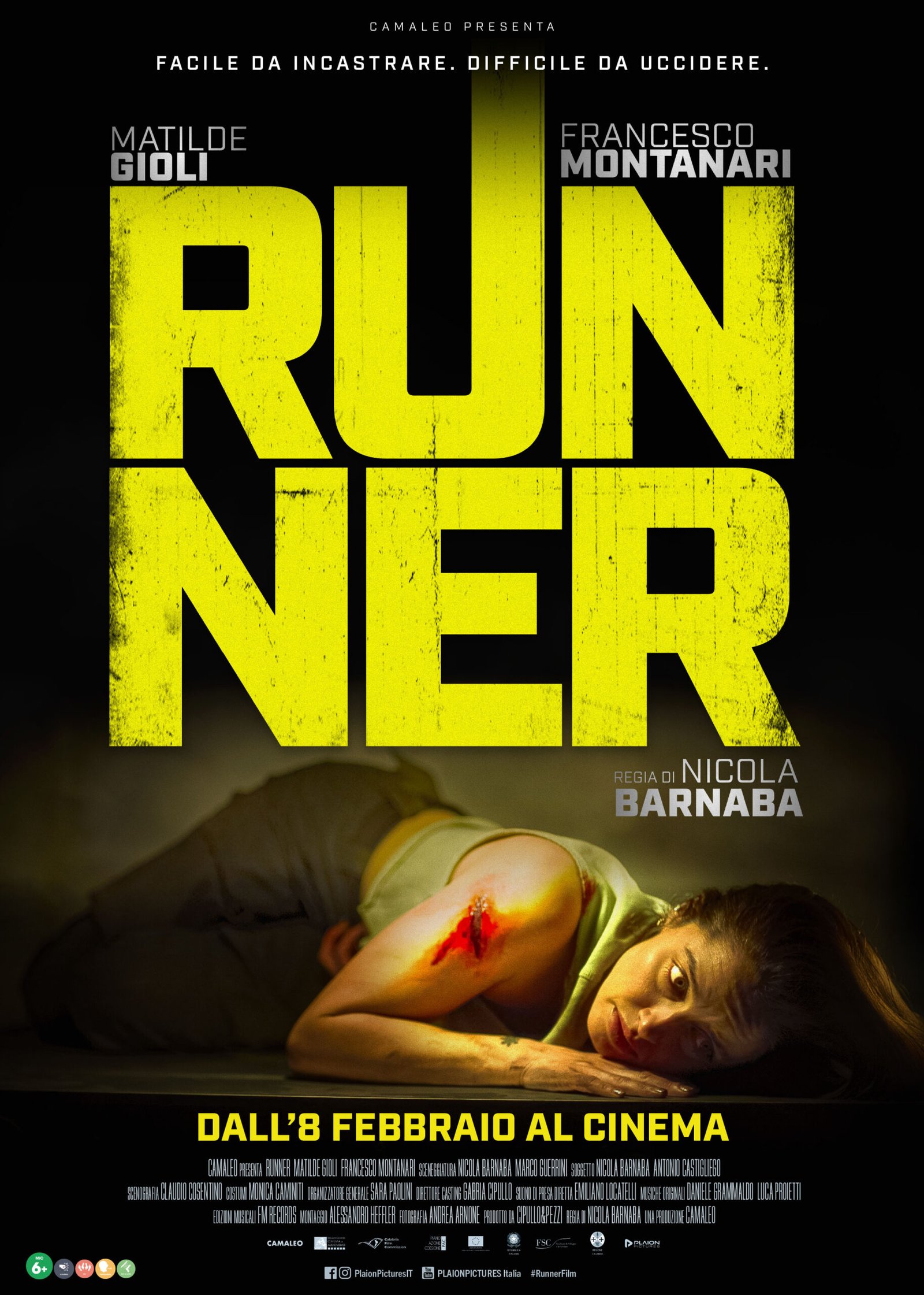 Runner, thriller adrenalinico al cinema dall'8 febbraio