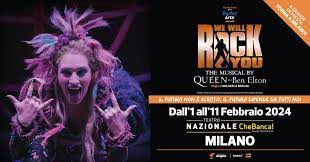 Teatro Nazionale: in scena il musical We Will Rock You, omaggio ai Queen