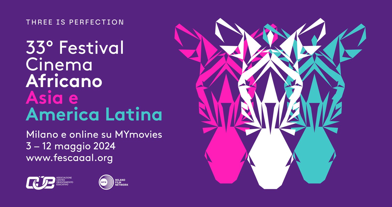 FESCAAAL, Festival del Cinema Africano d'Asia e America Latina, si terrà dal 3 al 12 maggio