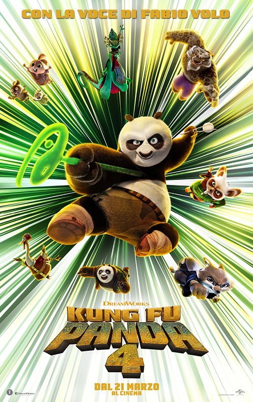 Kung Fu Panda 4 al cinema dal 21 marzo