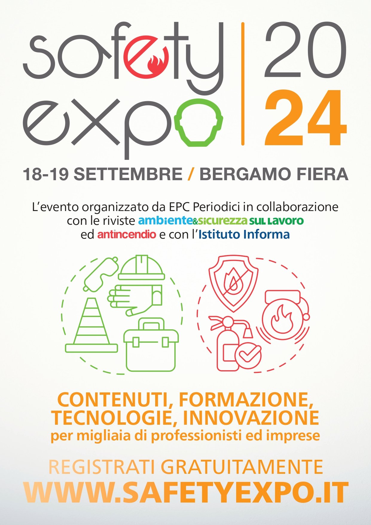 Safety Expo alla Fiera di Bergamo