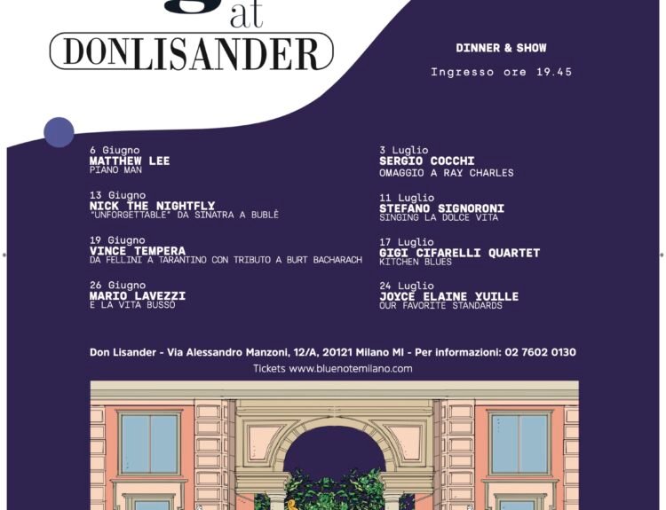 Don Lisander: al via Jazz Nights at Don Lisander