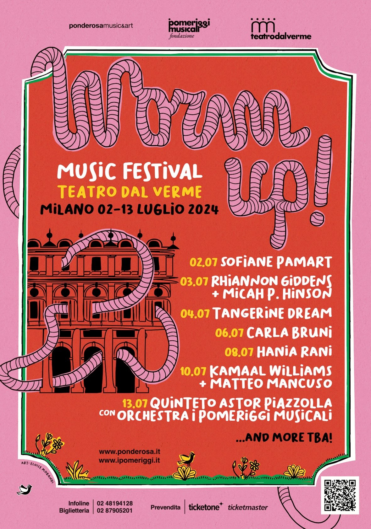 Teatro Dal Verme: dal 2 al 13 luglio WORM UP