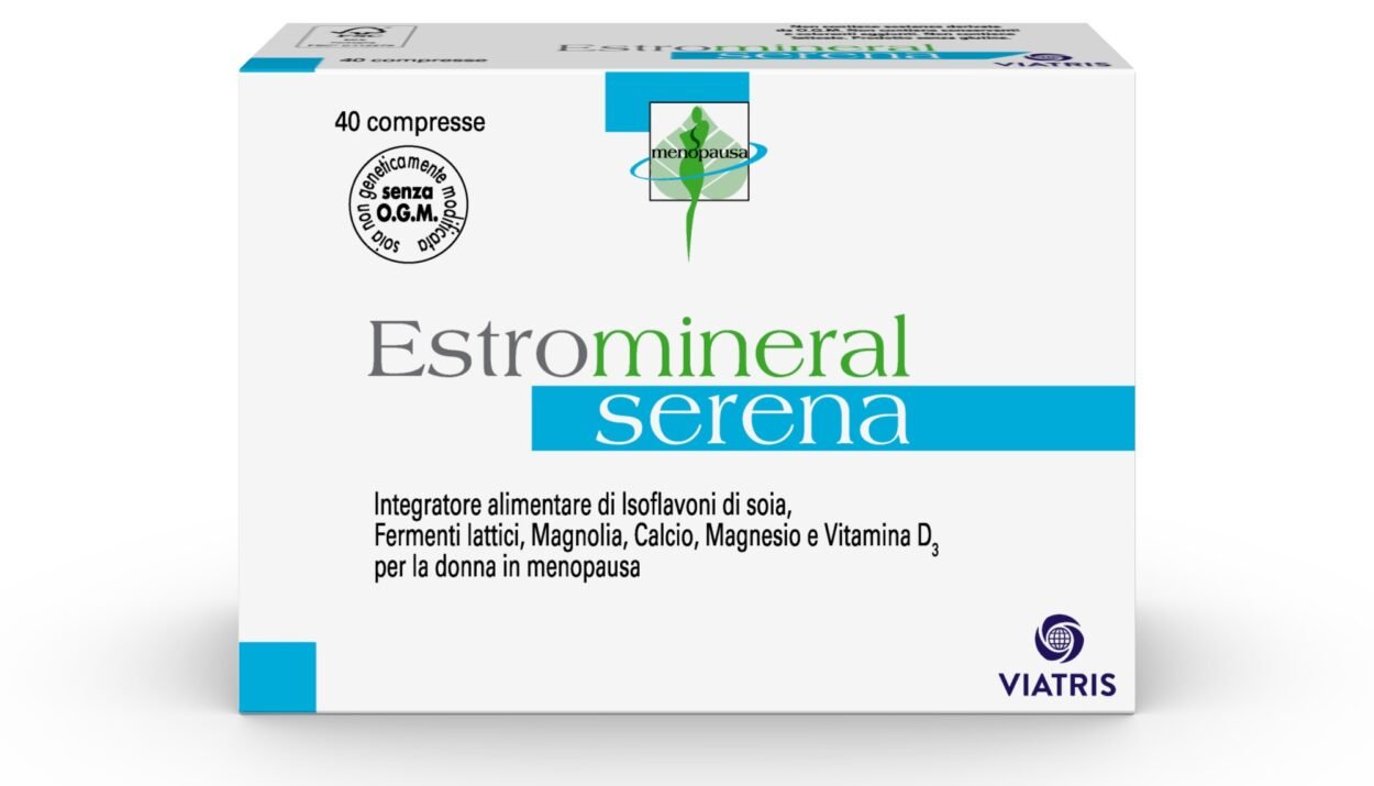Estromineral Serena, l'integratore per una menopausa serena