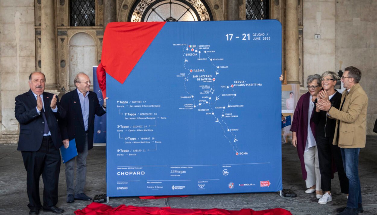 1000 miglia 2025: svelate date e percorso della nuova edizione