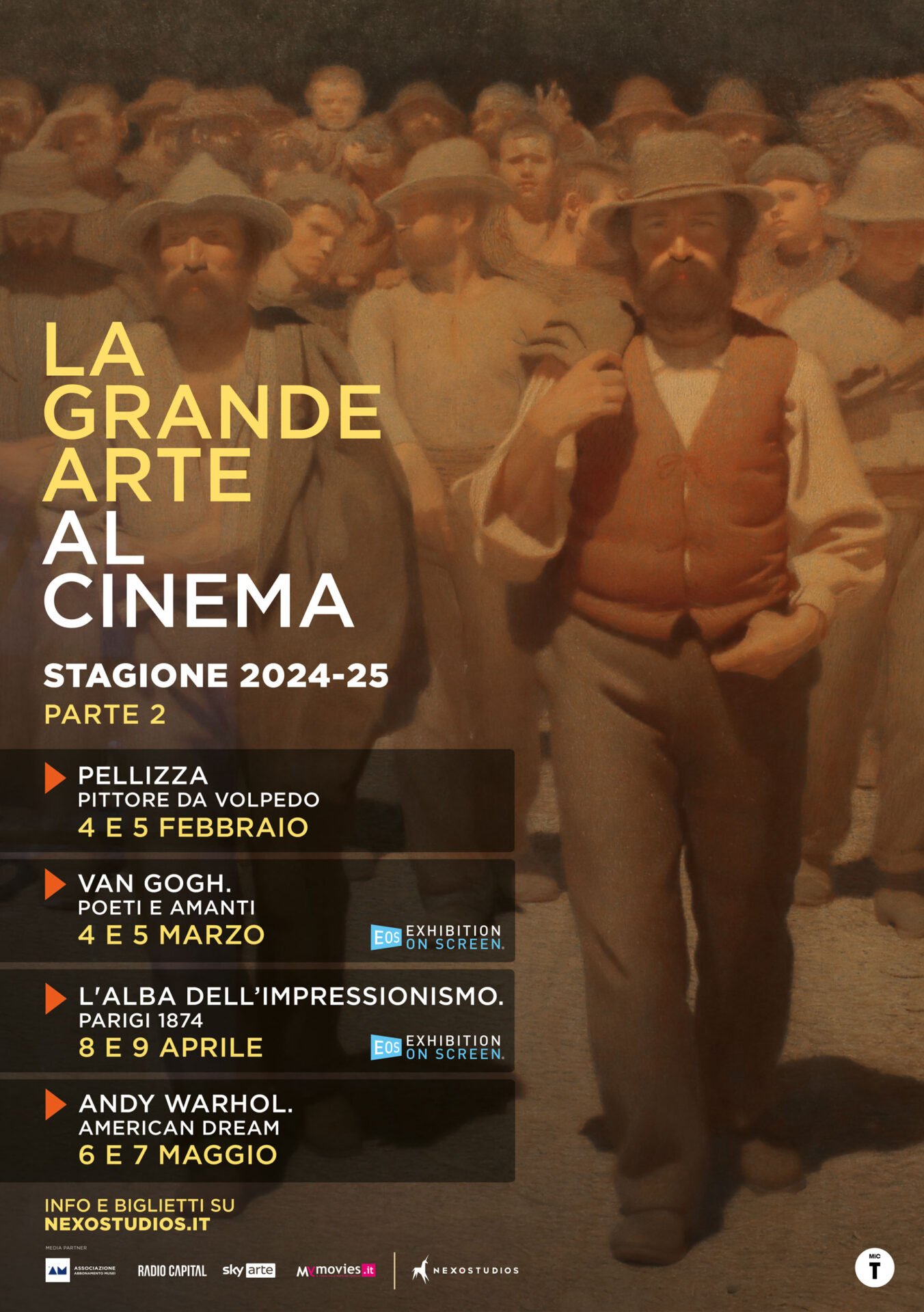 La Grande Arte al Cinema di Nexo Studios: Pellizza Pittore da Volpedo