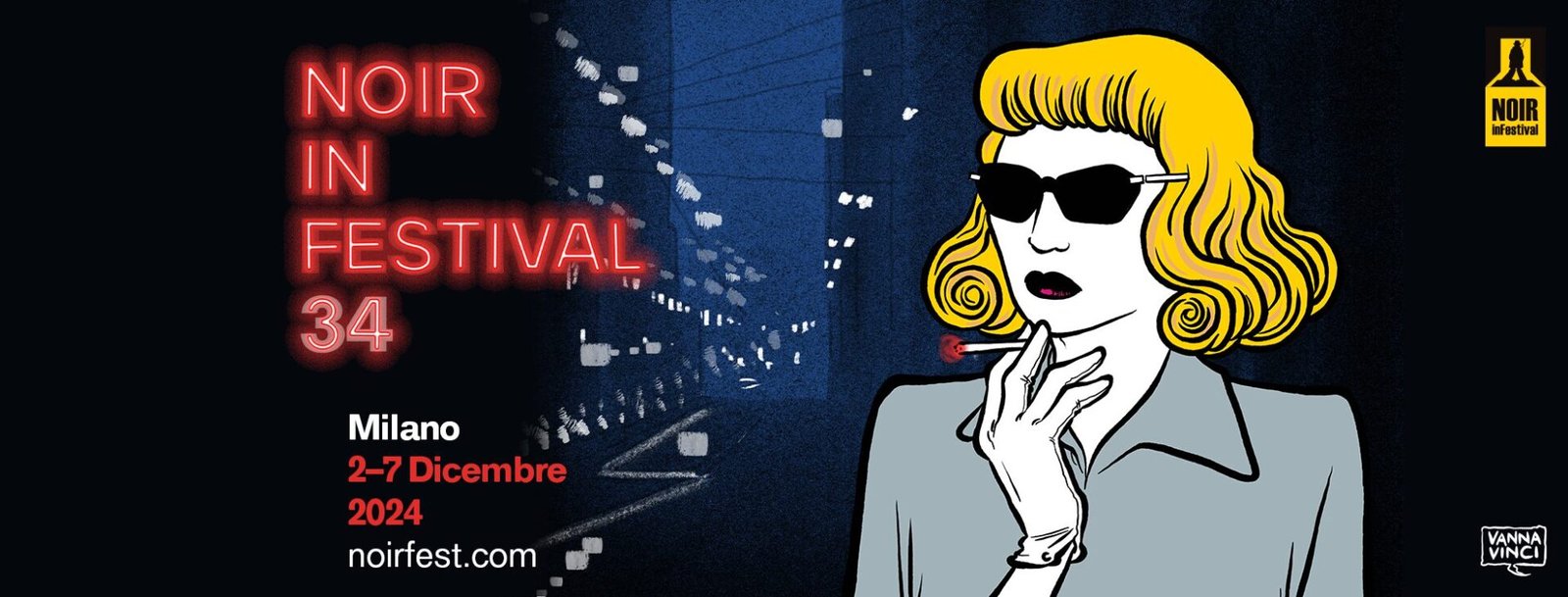 Noir in Festival a Milano dal 2 al 7 dicembre con il meglio del noir