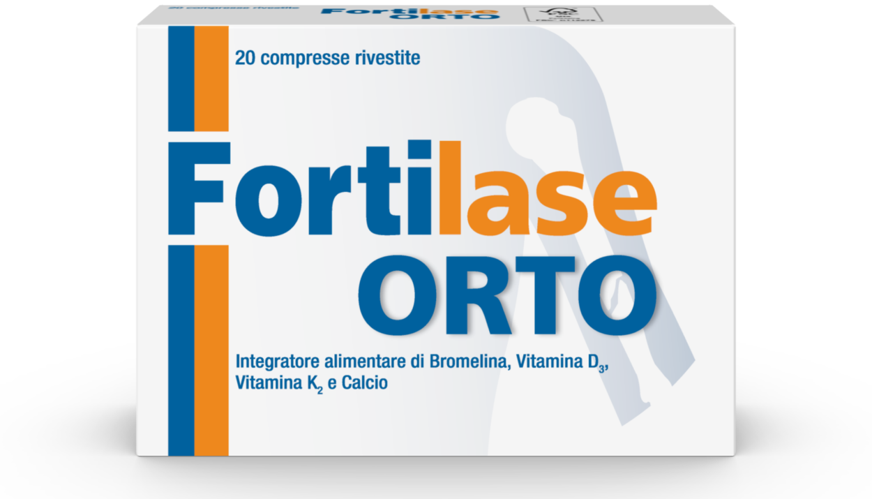 Fortilase ORTO, l'integratore alimentare a base di Bromelina