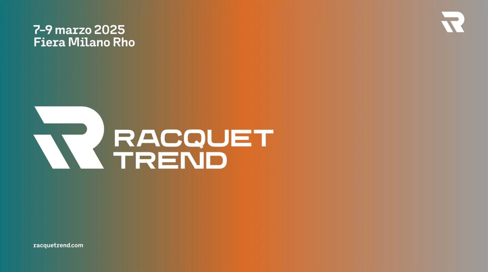 Padel Trend Expo si trasforma in Racquet Trend e torna a Milano in Fiera Milano Rho