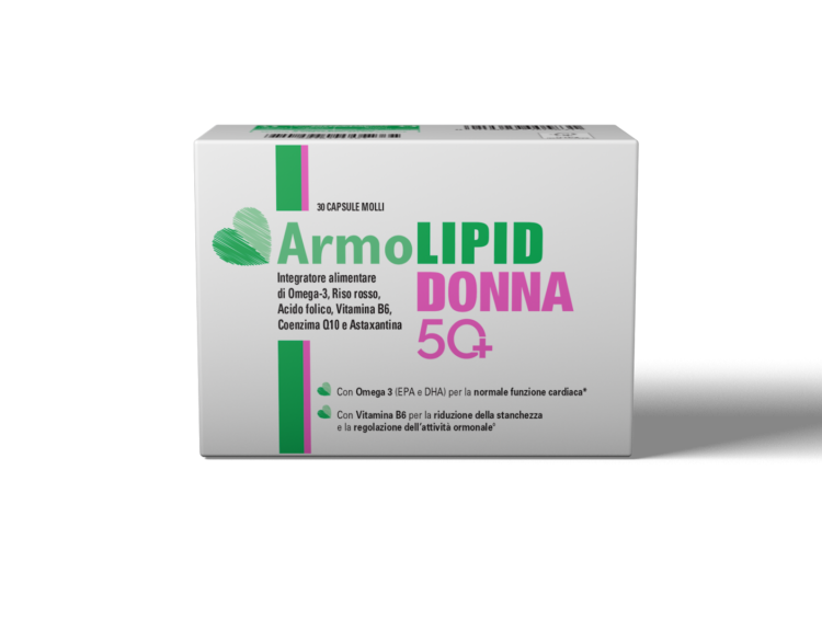 ARMOLIPID DONNA 50+, un nuovo integratore per la menopausa